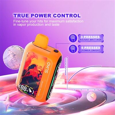 Vaping 25000 Puffs Dual Digital Displays Adjustable Power Flow