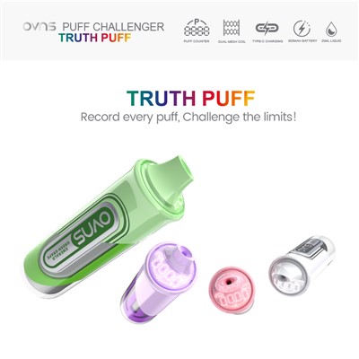 El Primer Vaporizador Truth Puff De 25 Ml Con Pantalla Inteligente 3D Del Mundo