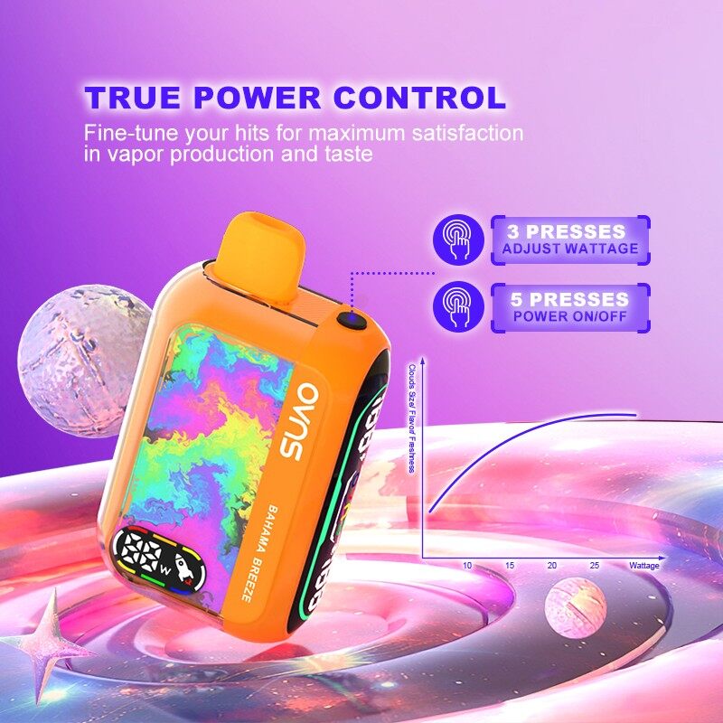 Soplos Desechables De Vape 25K Pantallas Digitales Duales