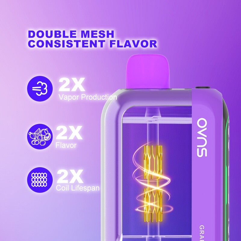 Soplos Desechables De Vape 25K Pantallas Digitales Duales