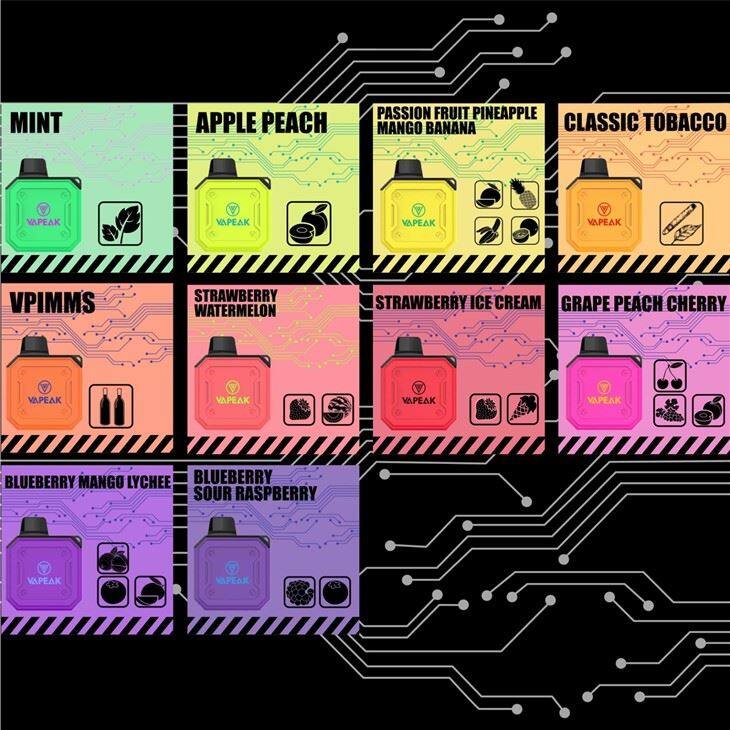 TPD Certificó La Acción Lista De La Caja Ajustable De Vape Del Flujo De Aire De 800 Soplos Para La UE