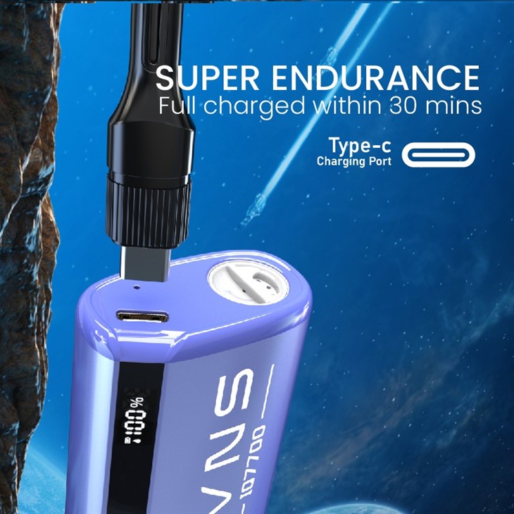 Vape 10000/7700 Bocanadas Flujo De Aire Ajustable Pantalla LED Digital