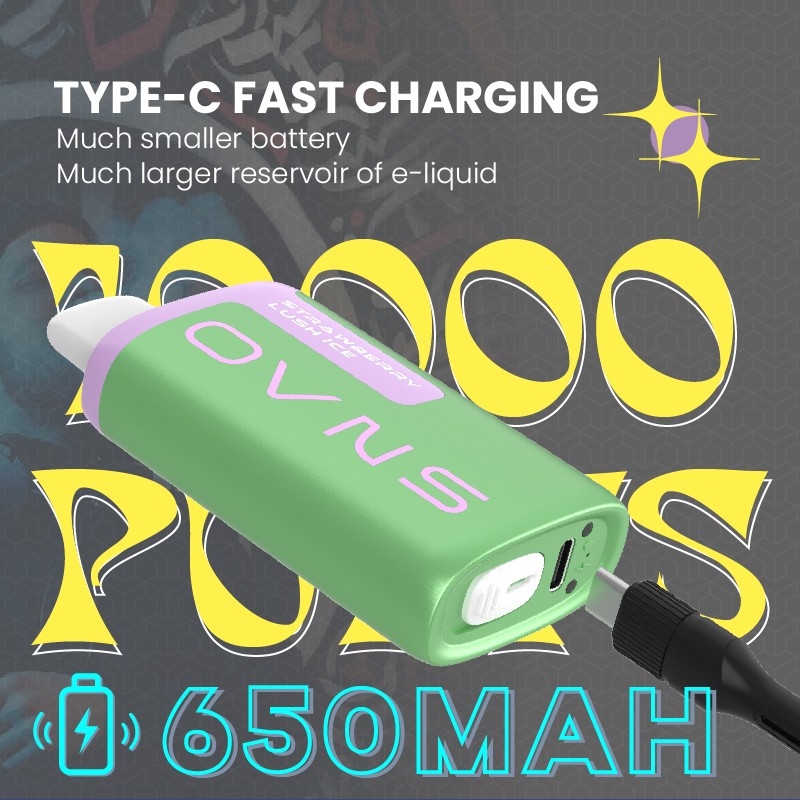 Vape Desechable 10000/7700 Bocanadas Flujo De Aire Ajustable Pantalla LED Digital