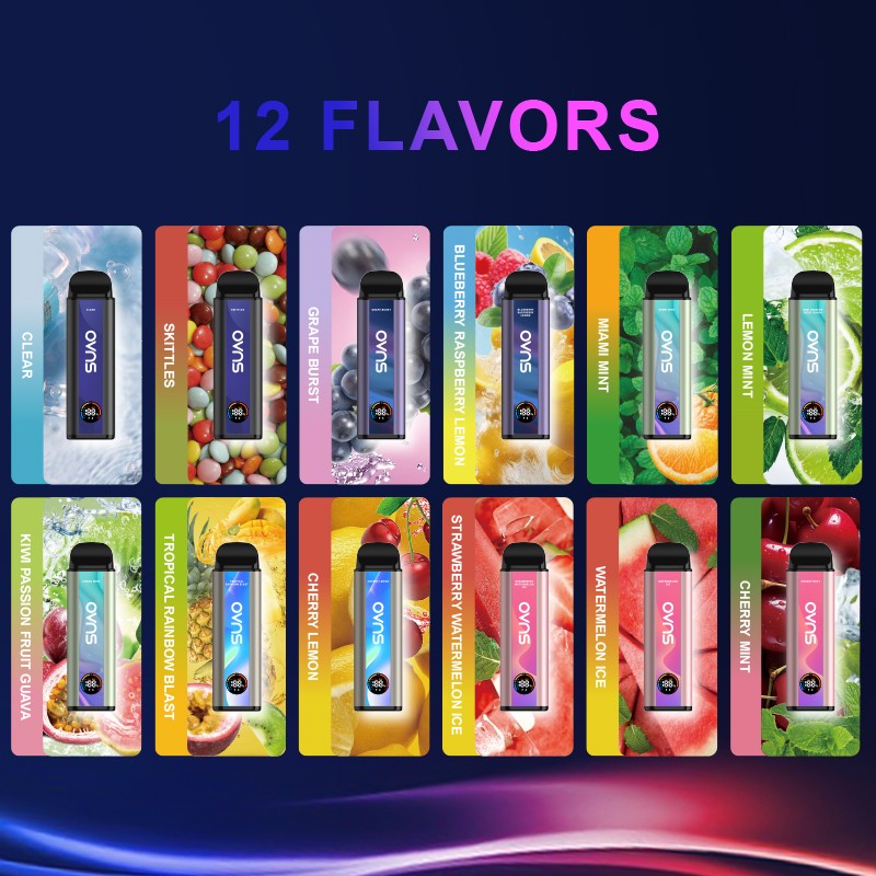 Vape Desechable Flujo De Aire Ajustable 10000 Bocanadas Pantalla Inteligente