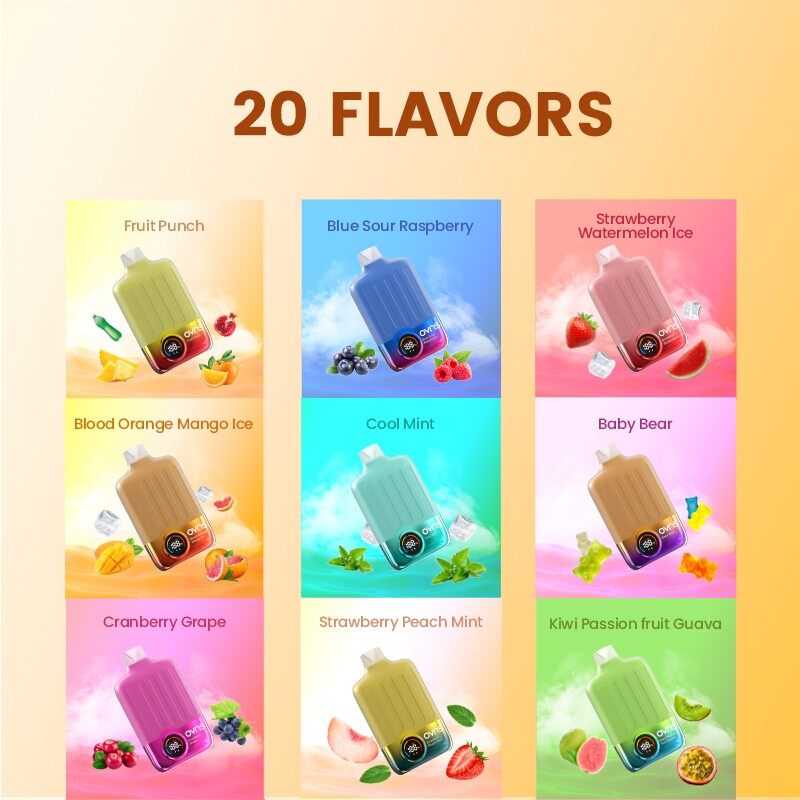 Vape Desechable 20ml Capacidad 16000 Inhalaciones