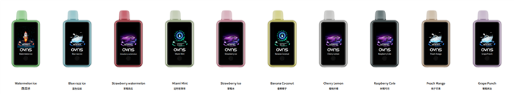 Vape Desechable Con Pantalla Táctil Grande Y 4 Modos De Potencia