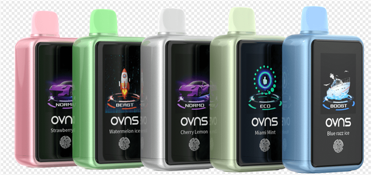 Vape Desechable Con Pantalla Táctil Grande Y 4 Modos De Potencia