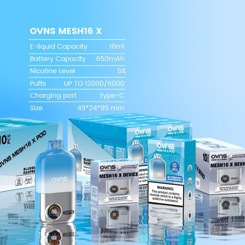 Vape Reemplazable 12000/6000 Inhalaciones Capacidad De 16ML