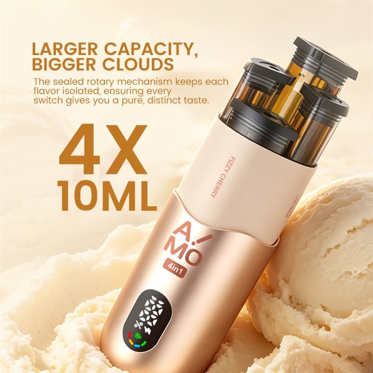 Vapeador Desechable AIMO 4 En 1, 80K, 4 Sabores factory