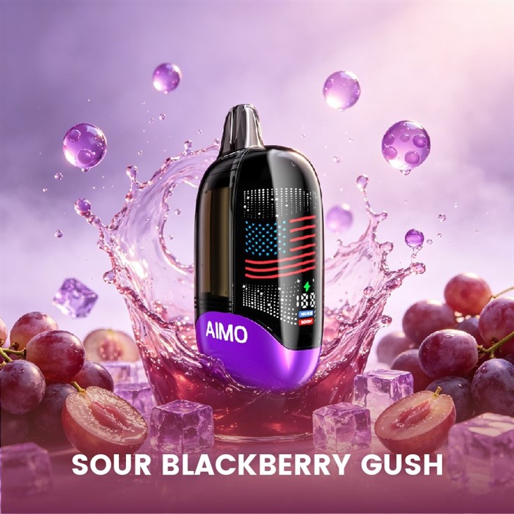 Vapeador Desechable AIMO De 60.000 Inhalaciones Con Tanque Transparente Y Pantalla Curva suppliers