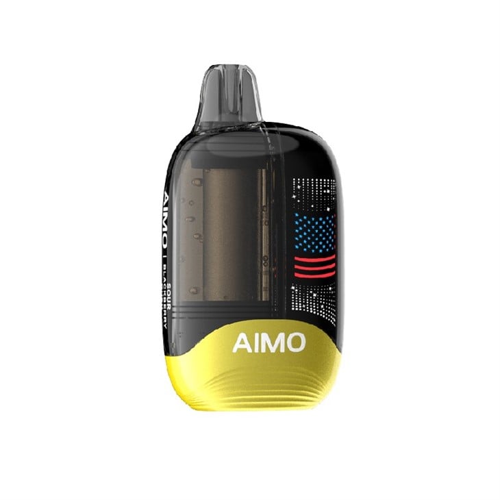 Vapeador Desechable AIMO De 60.000 Inhalaciones Con Tanque Transparente Y Pantalla Curva price