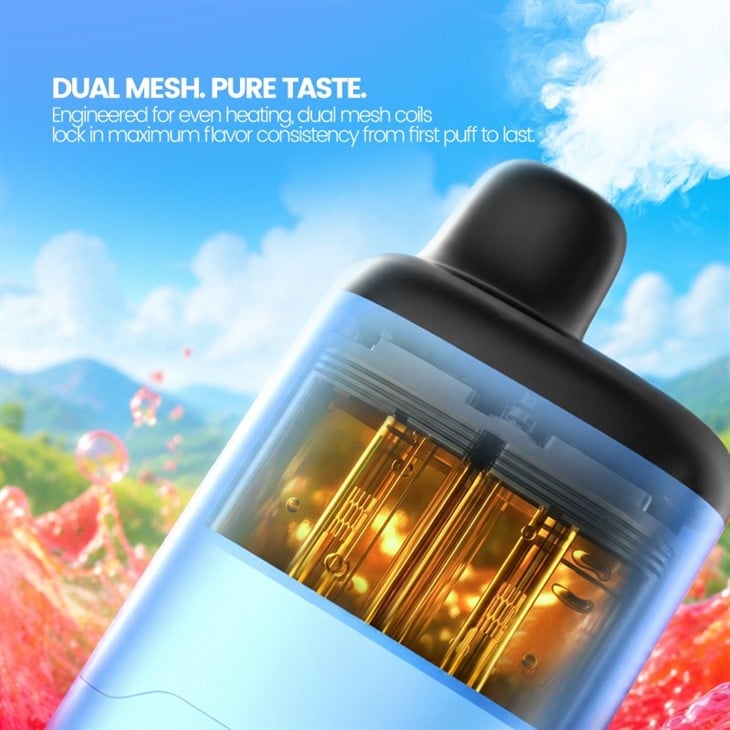 Vapeador Desechable Con 5% De Nicotina, 40.000 Inhalaciones Y Doble Sabor En Un Solo Dispositivo. price