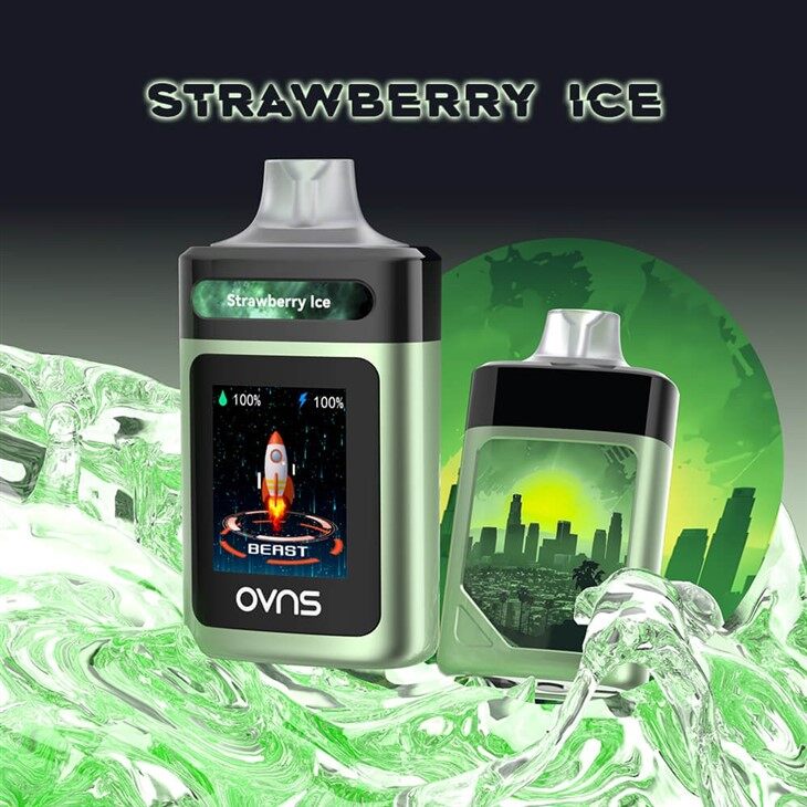 Vapor Desechable Ovns 25K Puff Construido Con Pantalla TFT Y Control De Interruptor Táctil E Vape Cigarrillo Electrónico