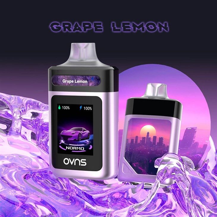 Vapor Desechable Ovns 25K Puff Construido Con Pantalla TFT Y Control De Interruptor Táctil E Vape Cigarrillo Electrónico