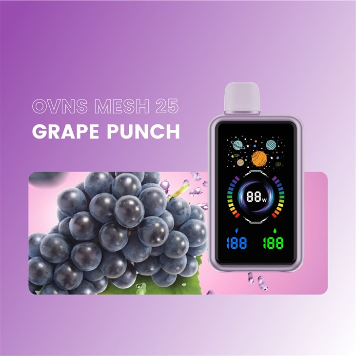 Vaporizador Desechable OVNS MESH25 De 30000 Caladas Con Pantalla Completa. price