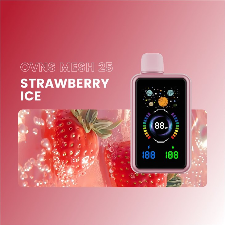 Vaporizador Desechable OVNS MESH25 De 30000 Caladas Con Pantalla Completa. price