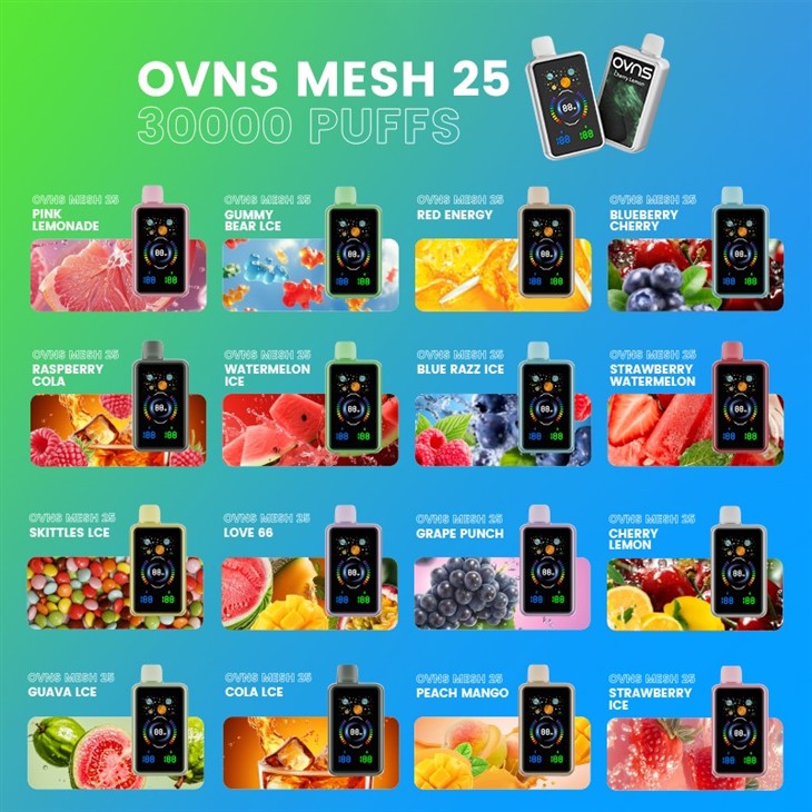 Vaporizadores Desechables OVNS MESH25 30K manufacturers