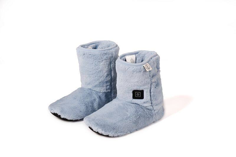 Грейка за крака от изкуствена заешка кожа