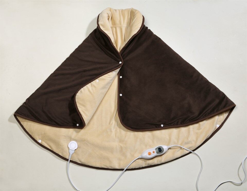 Manteau chauffant en polaire flanelle