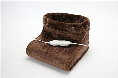 Soft Flannel Heated Shoes