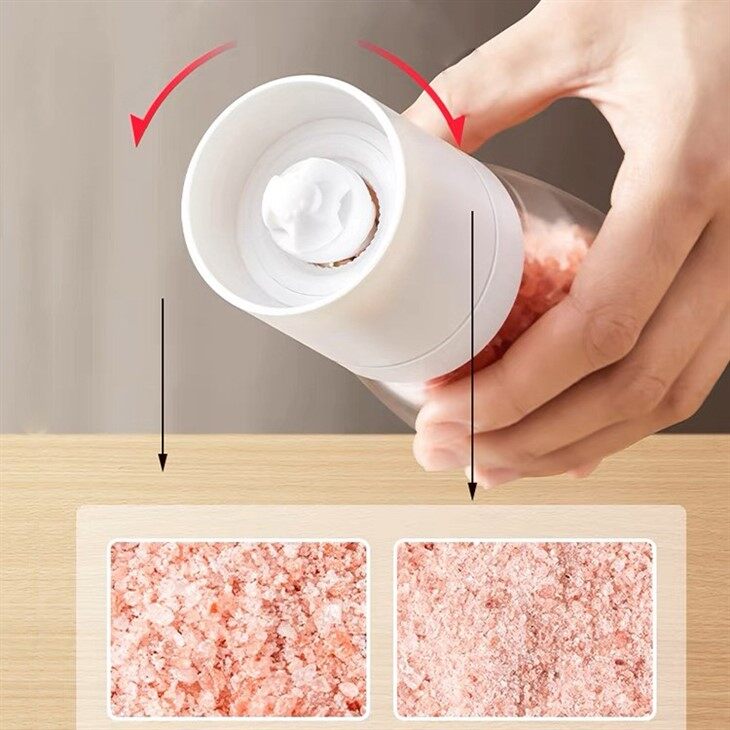 Bamboo Salt And Pepper Grinders