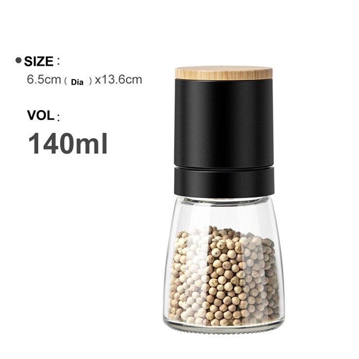 Bamboo Salt And Pepper Grinders