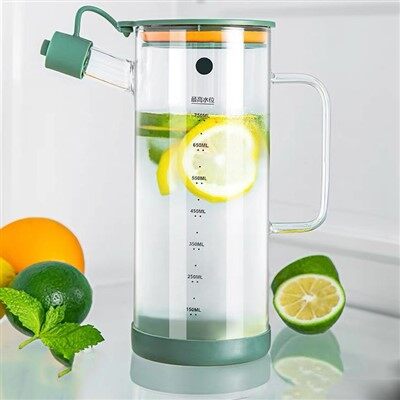 Jarra de vidrio de borosilicato