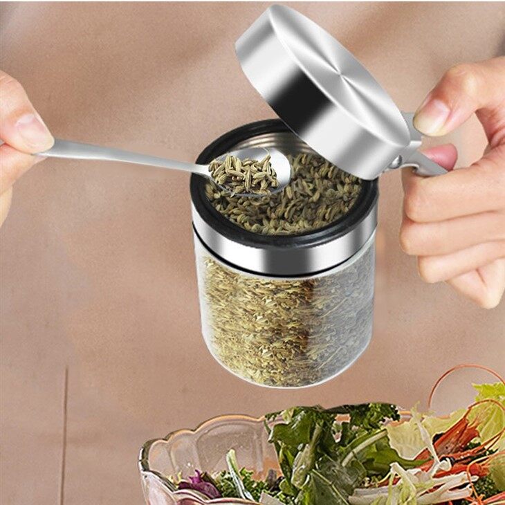 Spice Jar Set With Stand