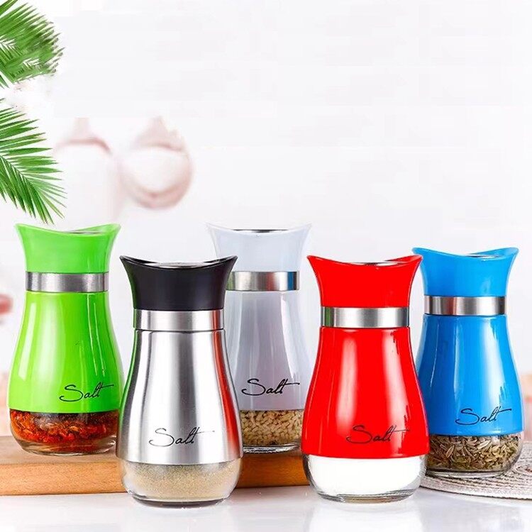 Steel Salt And Pepper Shakers