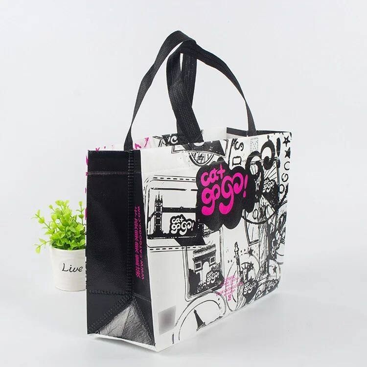 不織布食料品トートバッグ