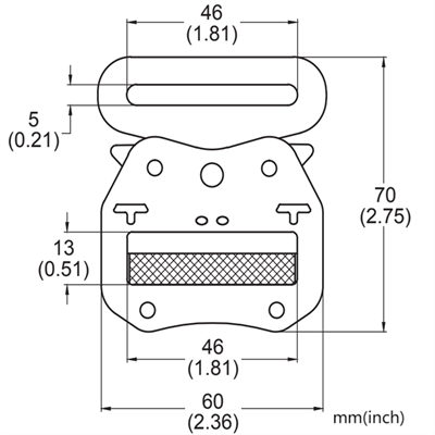 Metal Side Release Buckle Wholesale