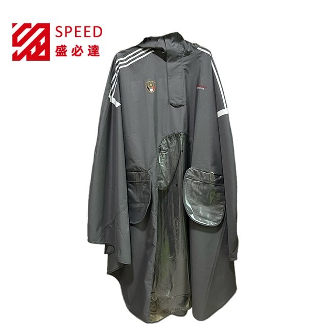 Waterdichte poncho met mouwen