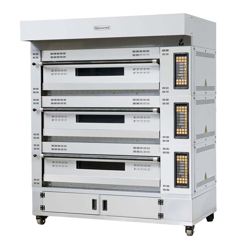 -فرن دوار يعمل بالهواء الساخن يعمل بالغاز