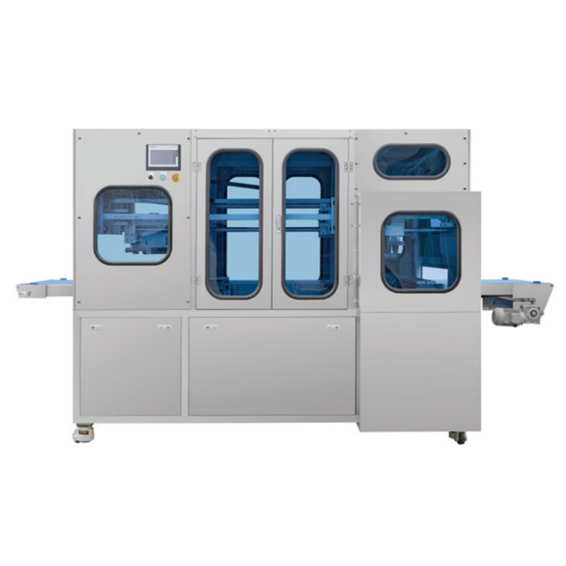 Ultraschall-Kuchenschneidemaschine mit zwei-Stationen
