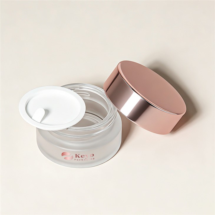 Frosted Glass Jar factory