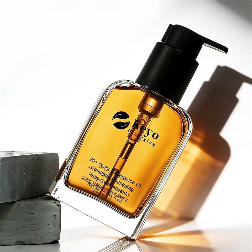 100ml Glass Dispenser Pump Bottle factory