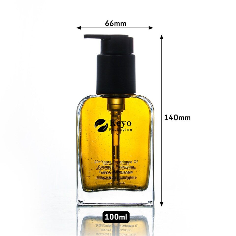 100ml Glass Dispenser Pump Bottle high quality