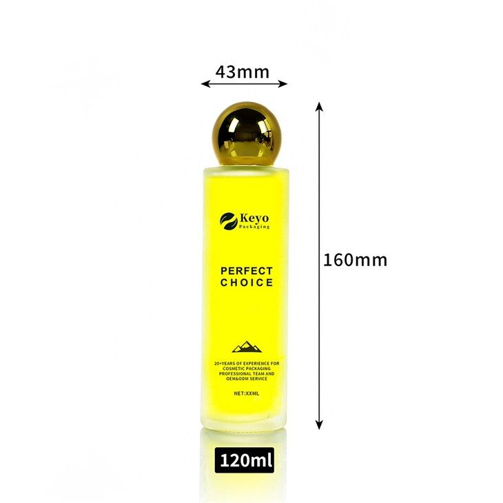 120ml Glass Toner Bottle