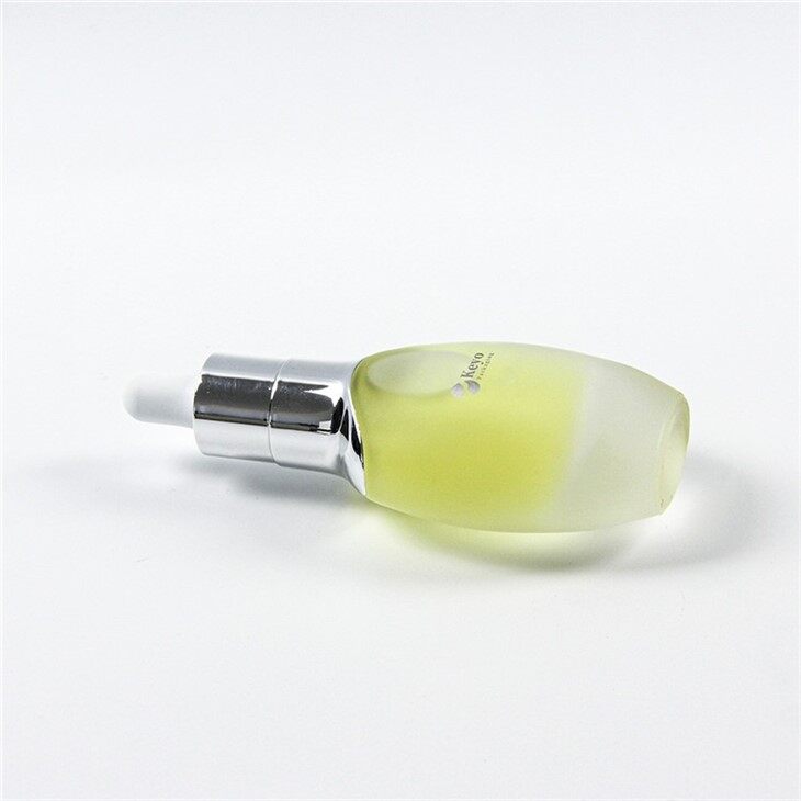 30ml oval shaped glass dropper bottle for foundation essential oil (5)