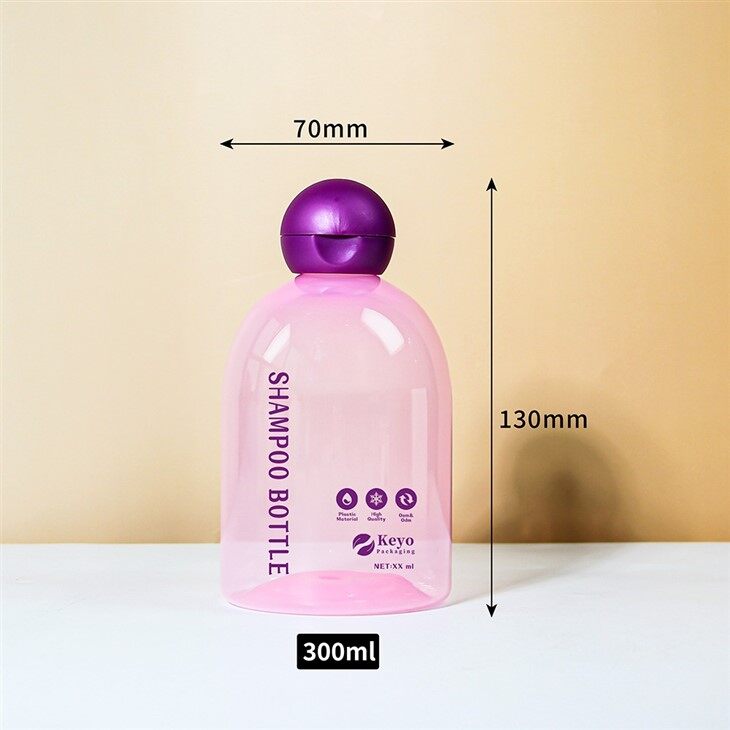 300ml Plastic Shampoo Bottle