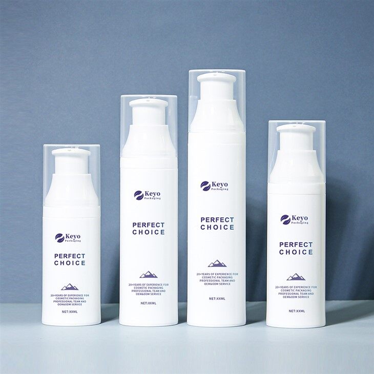 Luftfria kosmetiska pumpflaskor