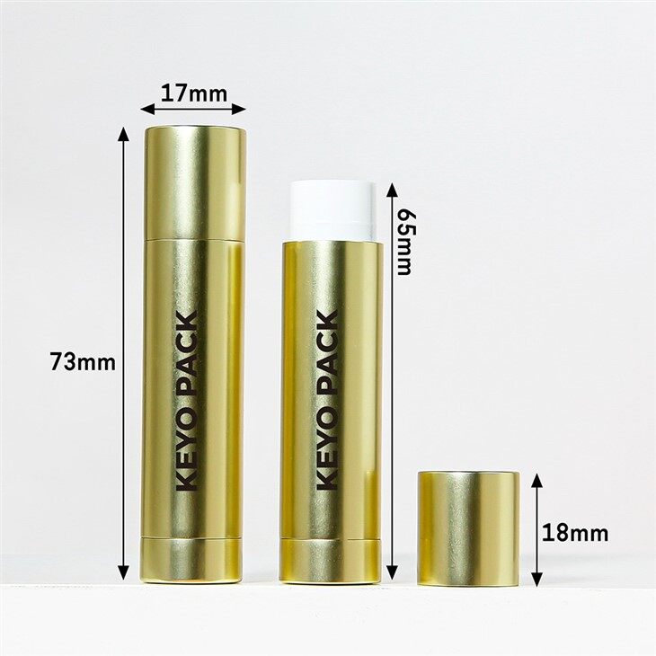 Aluminum Lip Balm Tube Directly Pour Filling price