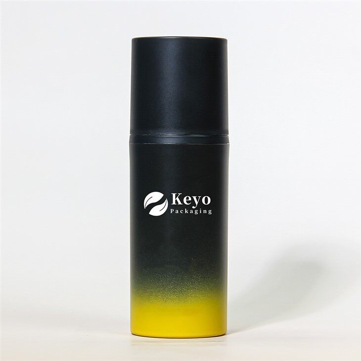 Sticlă neagră cu pompă fără aer