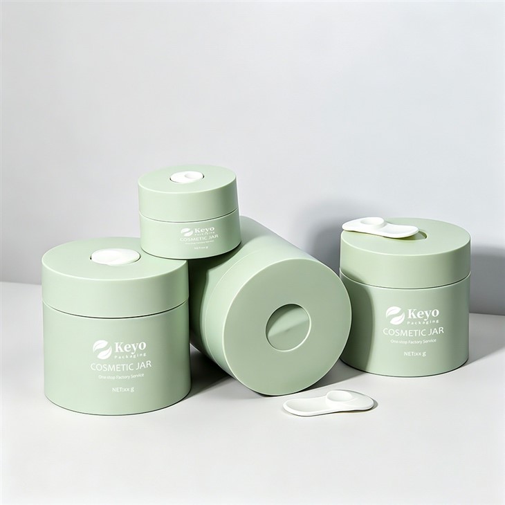 Cosmetic Jar With Spatula high quality