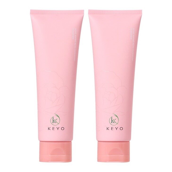 facial cleanser tube