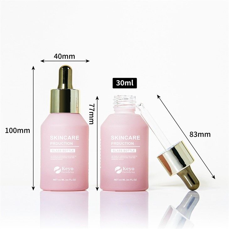 30ml Frosted Glass Bottle