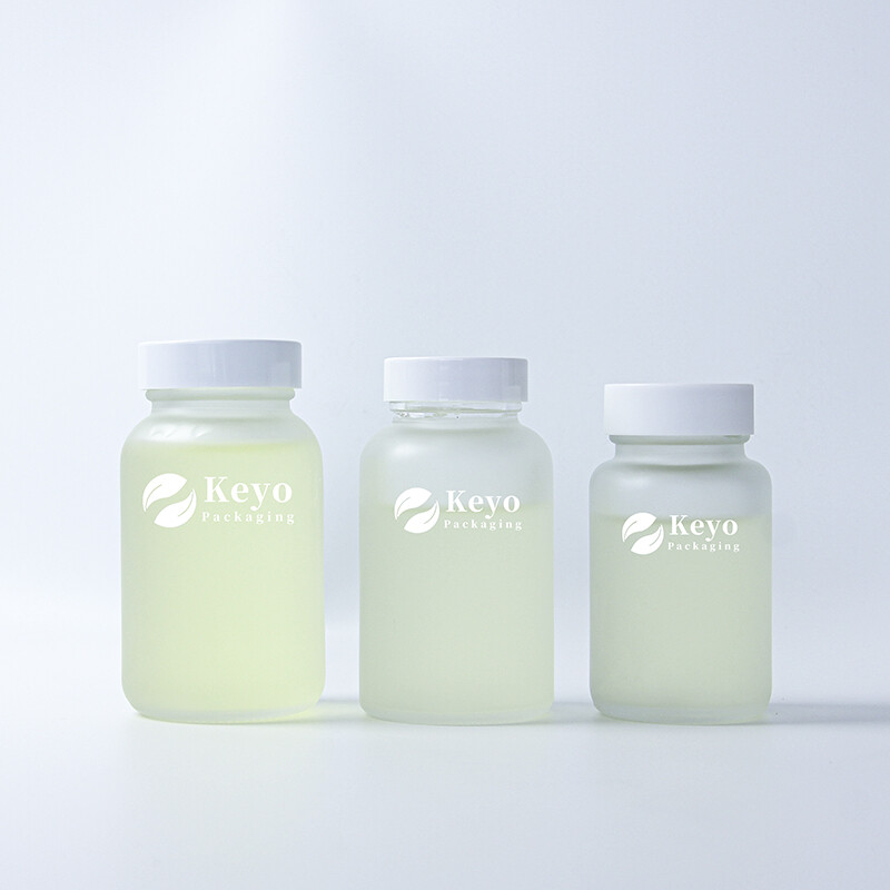 Kapselflasche aus Glas