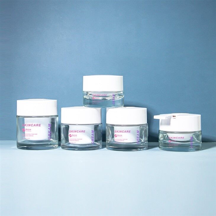 Glass Cream Container Supplier high quality