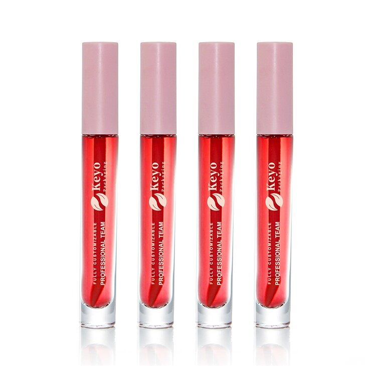 Стъклена тръба за гланц за устни