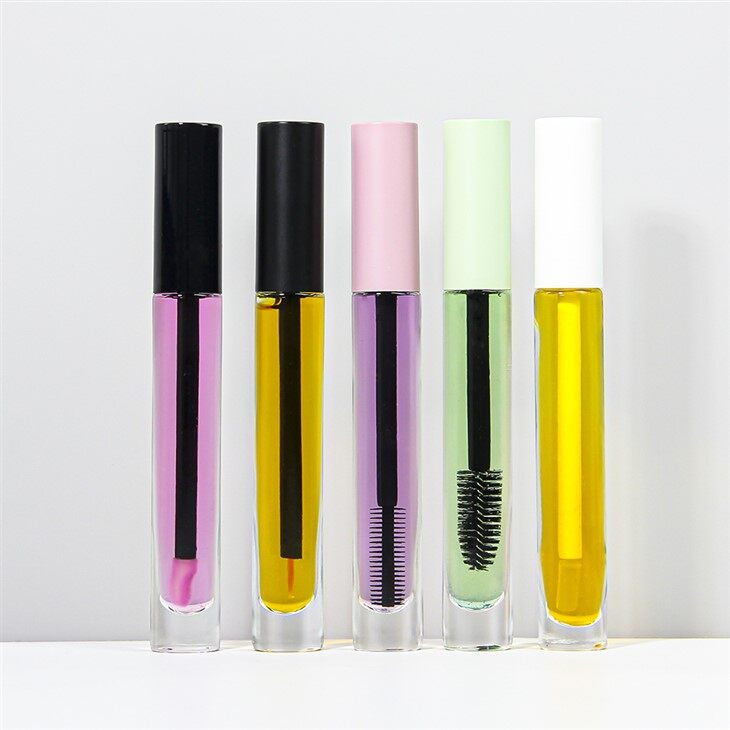 Glazen mascaraflesje